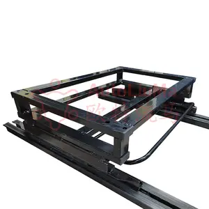 AutoLiuMa 2.47m通用可调汽车座椅滑块长滑轨滑轨房车露营车mpv货车转换