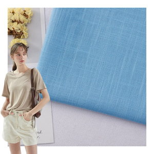 Tissu en coton imitation lin et bambou anti-moustiques pour chemises, pyjamas et pantalons pour enfants en stock - Product Image 1