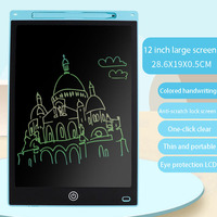 8.5 pouces 10 pouces 12 pouces LCD tableau d'écriture bloc-notes Style enfants numérique électronique Notebook Graffiti Pad LCD planche à dessin