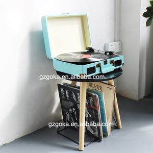 Tocadiscos Portátil con Diseño de Maletín, Reproductor de <span class=keywords><strong>Vinilo</strong></span> con Bluetooth, Disponible en Varios Colores - Product Image 5