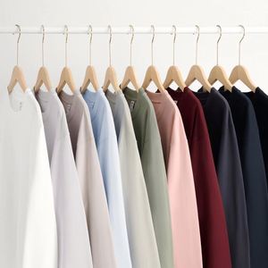 100% Combed Cotton Crew-Neck Long Sleeve Men's T-Shirts Cotton Base - Product Image 1