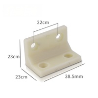 Support d'angle en plastique ABS pour meuble en forme de L, support de panneau à 90 degrés, code d'angle