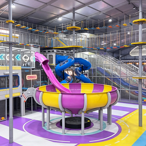 Équipement de parc de trampolines tout-en-un avec conception personnalisée gratuite, aire de jeux intérieure commerciale, centre de divertissement familial - Product Image 4