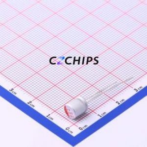 SPT1AM331E07OR Solid Capacitor Through hole Component (THT),D6.3xL7mm 330uF 20% 10V 2.5mm - Product Image 1