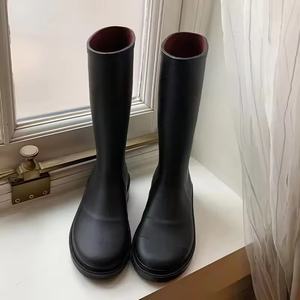 Botas de Mujer Nuevas 2026, Botas Impermeables, Botas de Diseñador para Mujer, Venta al por Mayor Directa de Fábrica, Botas de Pantorrilla - Product Image 4