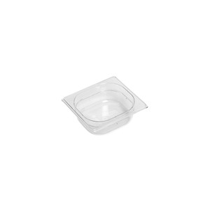 Bac alimentaire en polycarbonate GN 1/6 17,5 × 16,5 × 6,5 h cm, sans couvercle, -100/+100 ° C - Product Image 1