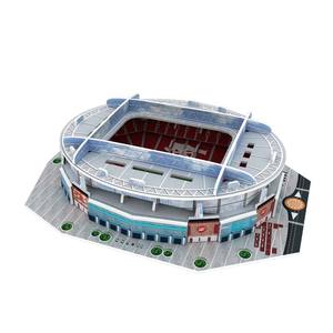 Modèle en papier du <span class=keywords><strong>stade</strong></span> de football de <span class=keywords><strong>Manchester</strong></span>, puzzle 3D du <span class=keywords><strong>stade</strong></span> avec 47 pièces - Product Image 6