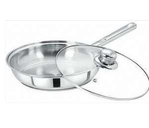 Sartén Premium de Acero Inoxidable con Base de Inducción, Base Gruesa, Diseño Anti-deformación y Durabilidad Prolongada para Saltear y Freír - Product Image 2