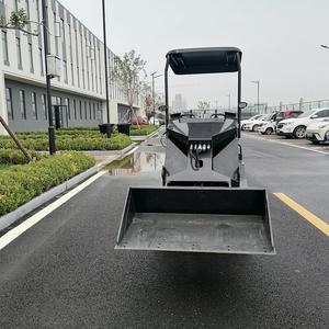 China Mini cargadora sobre orugas Motor EPA Cargador frontal de rueda pequeña con bomba de motor de cilindro hidráulico Eaton-Núcleo incluido - Product Image 4