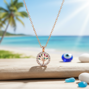 Collier pendentif mode Design mauvais œil pour le style et la protection - Product Image 3