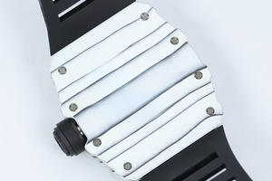 26 ans de succès commercial : Montre mécanique automatique de luxe 3501 en fibre de carbone, design tendance, tourbillon, cadran ajouré, bracelet en caoutchouc, sport, réserve de marche - Product Image 3