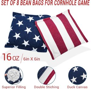 Jeux de <span class=keywords><strong>Cornhole</strong></span> portables GoSports, choisissez des planches de 4*2 pieds ou 3*2 pieds, comprenant 8 sacs de haricots et les règles du jeu, vente chaude - Product Image 6