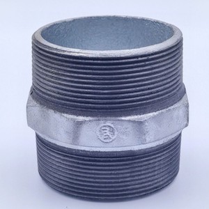 Raccordi in acciaio con filettatura esterna esagonale zincato raccordi per tubi filettati a doppia linea tubazioni <span class=keywords><strong>Gas</strong></span> e tubazioni di protezione antincendio - Product Image 4