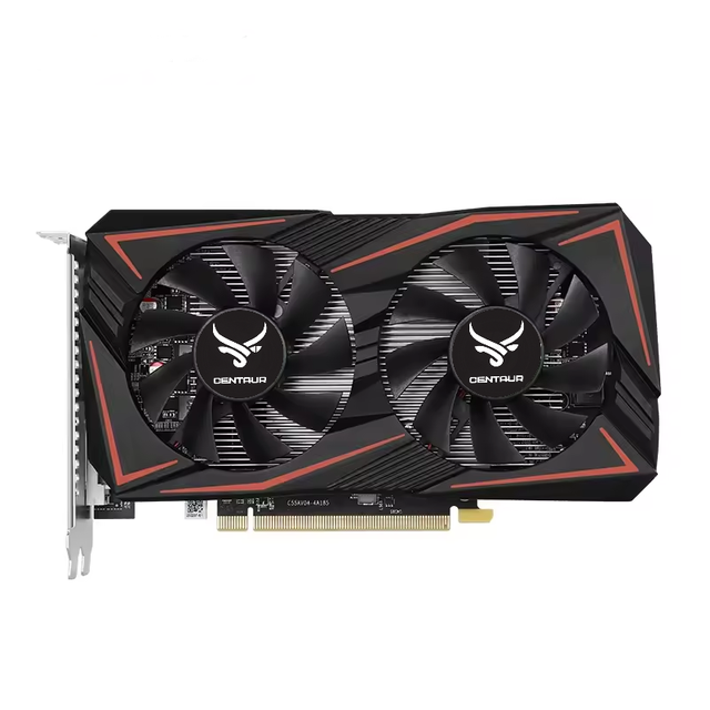 CENTAUR Cost-Effective  GeForce Desktop Gaming Graphics Card RX550 4GB GDDR5 with 2 Fans Workstation New DDR5 Video Memory