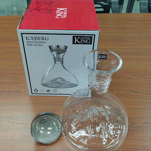 <span class=keywords><strong>Carafe</strong></span> à vin en <span class=keywords><strong>cristal</strong></span> <span class=keywords><strong>de</strong></span> luxe artisanale <span class=keywords><strong>de</strong></span> la série Art, 5577DC King Crystal, 2200 ml, cadeau personnalisé avec <span class=keywords><strong>a</strong></span>érateur - Product Image 5