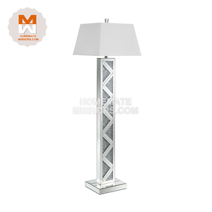 New Style <strong>Cheap</strong> Modern Design Crush Strystal Diamond Mirrored <strong>Floor</strong> <strong>Lamp</strong> - Product Image 1