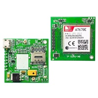 Módulo de Comunicación Inalámbrica SIMCom A7670E LTE Cat.1, Placa de Desarrollo Celular A7670E, Compatible con Voz 2G 4G