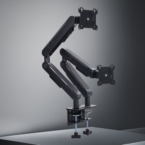 Cánh tay kép linh hoạt màn hình Chiều cao cánh tay có thể điều chỉnh độ nghiêng LCD máy tính để bàn máy tính duy nhất màn hình đứng - Product Image 1