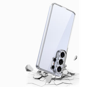 Esquinas de Airbag transparentes de alta calidad a prueba de golpes Clear TPU Bumper Hard Acrylic Phone Case para <span class=keywords><strong>Samsung</strong></span> <span class=keywords><strong>Galaxy</strong></span> S26 Ultra - Product Image 3