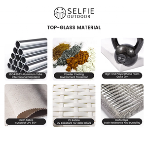 Sillas de tela apilables de estilo moderno de lujo para uso en interiores y exteriores Versátiles para eventos en el patio Dormitorio Patio Hospital - Product Image 4