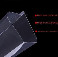 Sacs sous vide personnalisés en gros, résistants aux hautes températures, transparents, de qualité alimentaire, thermoscellables, pour la conservation des aliments congelés, pochettes durables pour la cuisine
