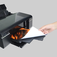 Film transparent imprimable jet d'encre A4 A3, film PET laiteux transparent pour impression jet d'encre, imperméable, séchage rapide pour écran de projecteur