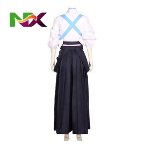 Nouveau style Genshined <span class=keywords><strong>Impact</strong></span> Kimono <span class=keywords><strong>Kamisato</strong></span> Ayaka Costume d'anime Cosplay Halloween Carnaval Fête Cosplay Robe - Product Image 3