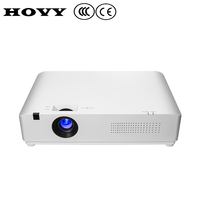 Projecteur LCD HOVY pour grandes salles, 300W, F1.65x1.6, transparent, neuf, 3500-4000 lumens ANSI, 1080P, HIFI STEREO, Android, 10 ans