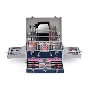 Kit de maquiagem lip gloss highlighter P54 Atacado fornecedor caixa de kit de maquiagem para profissionais da paleta da sombra cosméticos conjunto completo