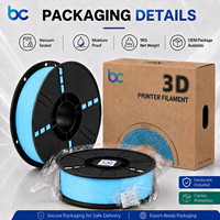 Filamento para Impresora 3D Becreative PETG de 1.75 mm y 1 kg, Alta Resistencia, Bajo Olor, para Impresoras 3D FDM, Soportes de Exhibición, Letreros, Placas de Identificación