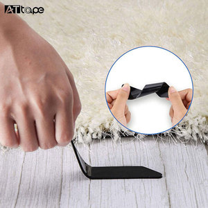 Non Slip Washable Reusable Anti Slip Rug Pad Corner <strong>Gripper</strong> Carpet Double Grip <strong>Tape</strong> for Rug Carpet - Product Image 5