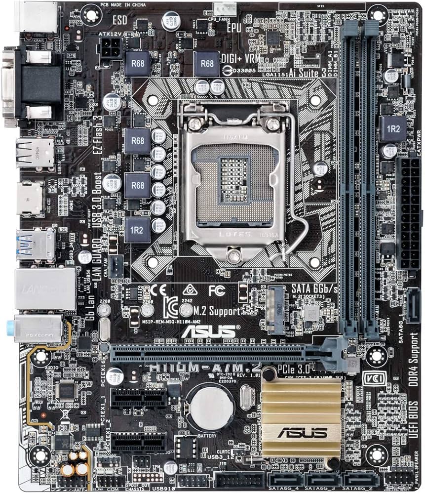 ASUS H110M-A/M.2