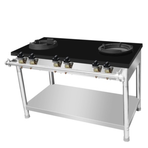 Estufa de olla de acero inoxidable comercial VICTORY, equipo de catering inox, Serie de cocina para suministros de Hotel y restaurante - Product Image 5