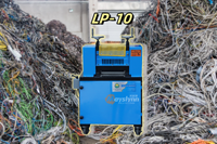 Machine à dénuder automatique Mayslynn pour le recyclage de fils électriques | LP-200 Copper Cable Peeling Equipment 7.5KW