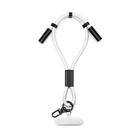 Câble de charge rapide USB Type-C vers Type-C de haute qualité avec lanière de poignet mini et charge rapide 3A