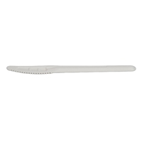 Haute Qualité Dégradable Jetable Bagasse Couteau Compostable Canne À Sucre Bagasse Fibre Couverts Canne À Sucre Pulpe Vaisselle