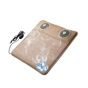 Almofada de ar para assento de carro, almofada de refrigeração com ventilador, almofada de ar para cadeira de carro, almofada respirável de verão com porta USB de 5V