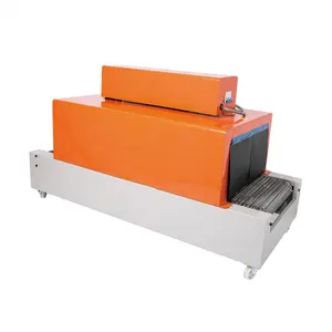 BS-260 Sleeve Beverage Shrink Heat Tunnel Wrapping Machine Automatic Plastic Film Shrink Packaging Machine With PP POF PVC