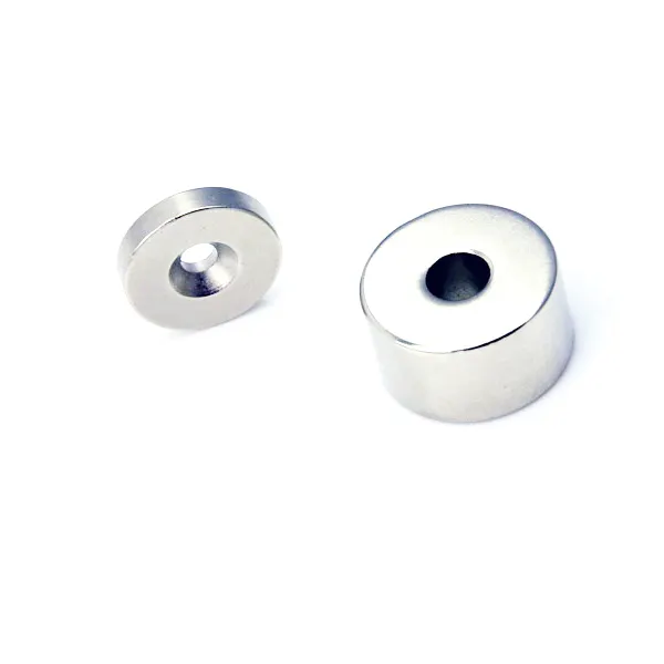New Permanent 220mm Large Round Y35 Sintered Ferrite Ring Magnet With Holes Ceramic Speaker Magnets With Wholesale Price