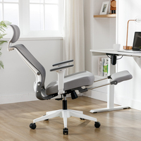 Ayaklık ile özel Logo yüksek geri bilgisayar uzanmış ergonomik yönetici müdür ofis sandalyesi