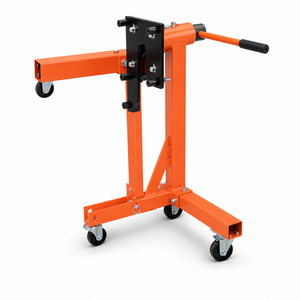 Support moteur avec <span class=keywords><strong>plateau</strong></span> à outils 1500 lb en acier, tête rotative, rangement intégré, pour garage, atelier, réparation automobile, OEM - Product Image 6