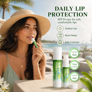 Protector Solar <span class=keywords><strong>Labial</strong></span> Coreano Orgánico Natural, <span class=keywords><strong>el</strong></span> <span class=keywords><strong>Mejor</strong></span> Bálsamo <span class=keywords><strong>Labial</strong></span> Hidratante y <span class=keywords><strong>Reparador</strong></span>, Marca Privada OEM ODM, Venta al por Mayor de Fábrica, SPF 30+ - Product Image 4