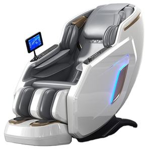 Silla de masaje de estiramiento de cuerpo completo eléctrica de gama alta 2024, el <span class=keywords><strong>mejor</strong></span> lujo de China, 4D 3D, Gravedad Cero, portátil con cuero PU C04 - Product Image 1