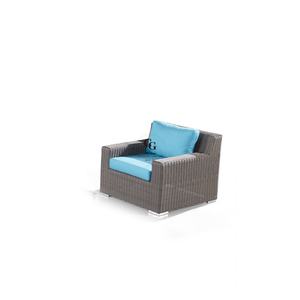 Meubles <span class=keywords><strong>de</strong></span> patio 4 pièces en plastique rotin bon marché <span class=keywords><strong>petit</strong></span> canapé <span class=keywords><strong>de</strong></span> <span class=keywords><strong>jardin</strong></span> ensemble <span class=keywords><strong>de</strong></span> canapés gris à vendre - Product Image 3