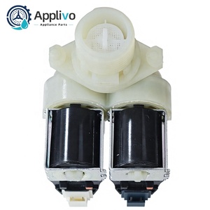 Válvula Solenoide Doble de Entrada de Agua para <span class=keywords><strong>Lavadora</strong></span> FPS180G59, Compatible con Jinling Candy <span class=keywords><strong>Hoover</strong></span> 220-240V 50/60Hz, Reemplazo de 2 Vías - Product Image 3