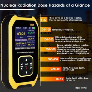 Dosímetro, Detector de Rayos X, Detector de Mármol, Contador Geiger, Monitor de Alta Sensibilidad, Medidor Nuclear, Radiómetro SD-Y-GC-01, Medidor Nuclear S - Product Image 3