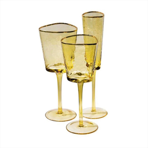 Verres à <span class=keywords><strong>vin</strong></span> <span class=keywords><strong>de</strong></span> table gravés, décoratifs pour mariage, dorés à l'or fin, gobelets à champagne, verres à martini - Product Image 3