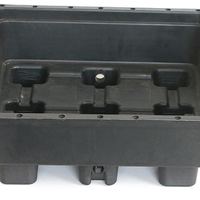 Module d'épissage vert de toit de haute qualité planteur de jardin de toit plateau de pot de plante en plastique