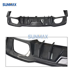 Kit de carrocería de modificación de coche de labio difusor de parachoques trasero de fibra de carbono Real para <span class=keywords><strong>Audi</strong></span> <span class=keywords><strong>RS3</strong></span> 8V <span class=keywords><strong>Sedan</strong></span> 2017 2018 <span class=keywords><strong>2019</strong></span> - Product Image 3