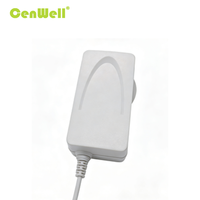 Adaptateur secteur prise AU, ignifuge, 12V 6A 72W, prise murale DC avec câble de 2m pour ordinateur portable, certifié SAA ROHS